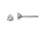 14K White Gold Lab Grown Diamond 1/3ctw VS/SI GH 3 Prong Earrings