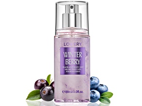 Lovery 3fl oz Winter Berry Fragrance Body Mist Spray