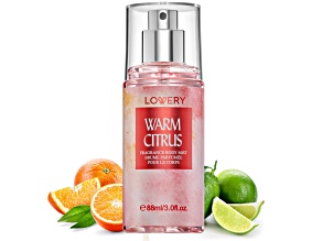 Lovery 3fl oz Warm Citrus Fragrance Body Mist Spray