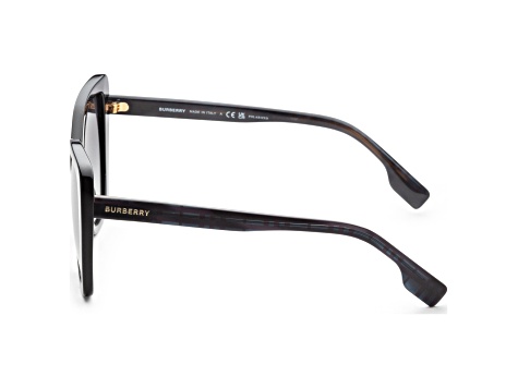 Burberry Women's Tasmin 55mm Black Sunglasses|BE4366-3980T3