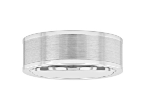 Tungsten Comfort™ Tungsten White Polished/Brushed Band