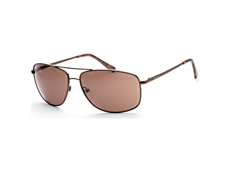 Calvin Klein Men's Fashion 63mm Brown Sunglasses | CK19137S-200