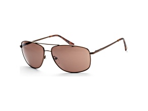 Calvin Klein Men's Fashion 63mm Brown Sunglasses | CK19137S-200