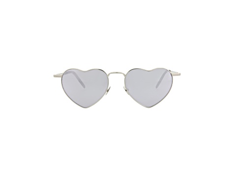 Saint Laurent SL 301 LouLou Base Metal-Frame Sunglasses in  display picture 2
