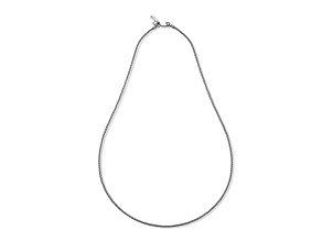 Silver Treasures by Samuel B. Sterling Silver 18" Korean Chain