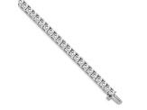 14K White Gold Lab Grown Diamond VS/SI GH, Tennis Bracelet