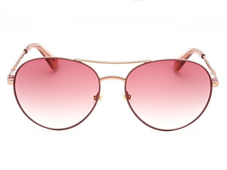 Kate Spade Joshelle Pink Aviator Frames / Multi Pink Lenses  display picture 3