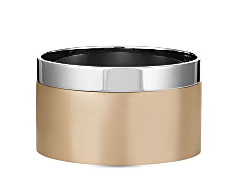 Calvin Klein Satisfaction Rose Gold Tone and Silver Tone Stainless Steel Bracelet