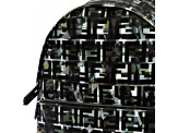 Fendi FF Zucca Nylon Multicolor Camouflage Print Large Backpack