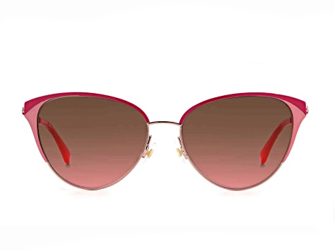 Kate Spade IANNA Rose Gold Cat Eye Frame / Brown Pink Lenses  display picture 1