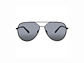 QUAY Hold Please Aviator Black Frame / Smoke Lenses Sunglasses