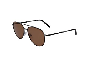 Ferragamo Men's 58mm Black Dark Ruthenium Sunglasses