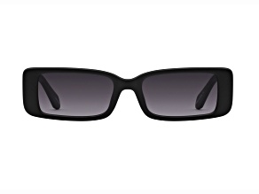 QUAY Art School Rectangular Matte Black Frame / Smoke Lenses Sunglasses