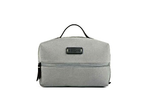 Bugatti Reborn Toiletry Bag in Grey