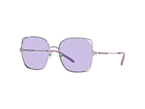 Tory Burch Women's 55mm Silver Sunglasses