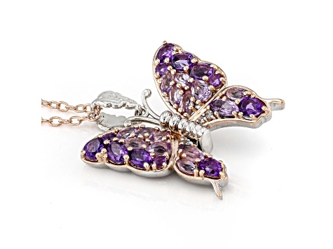 入荷中 Gold 18k & Rhodium Amethyst Purple Over Sterling Palladium その他観葉植物