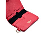 Mimi Red Credit Card Holder with Wristlet