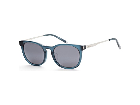 Calvin Klein Men's Platinum Label 51mm Blue Sunglasses | CK4345SA-412