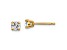 14K Yellow Gold Certified Lab Grown Diamond 1/2ct. VS/SI GH+, 4-Prong Earrings