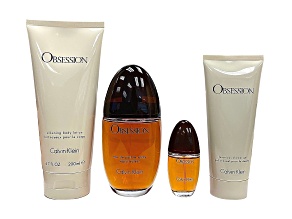 Obsession For Women By Calvin Klein 4-Pc Gift Set