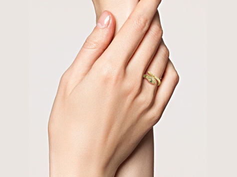 Rachel Zoe 14K Yellow Gold Over Sterling Silver Cubic Zirconia