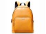 Michael Kors Cooper Large Pebbled Leather Commuter Backpack in Golden Rod