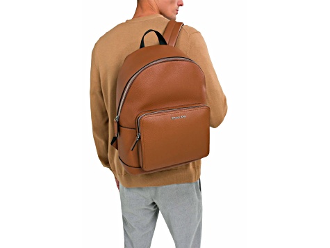 Michael Kors Cooper Large Pebbled Leather Commuter Backpack in