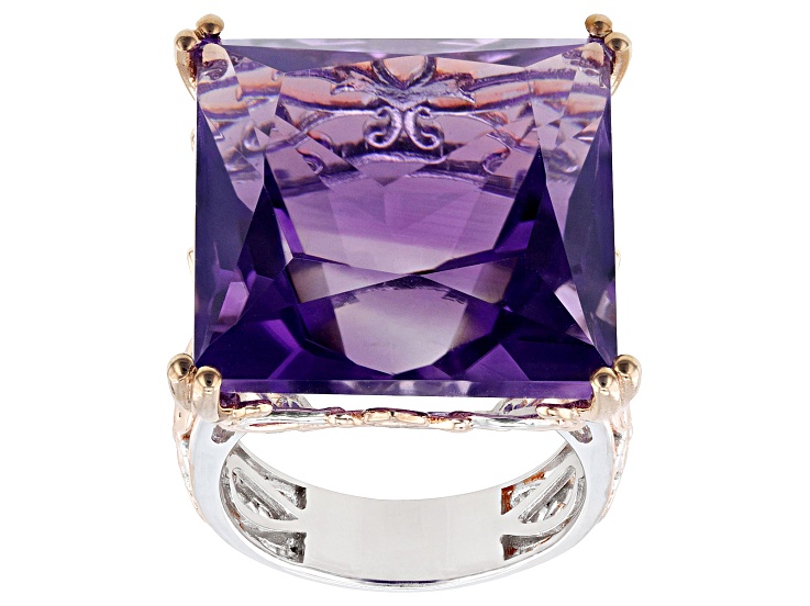 冬ギフト セ Rose 18K & Rhodium Amethyst Purple Gold Palladium Over ボール