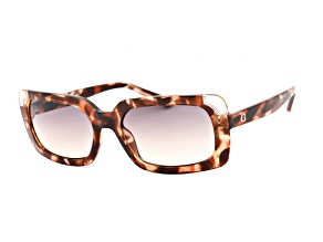 Guess Havana Frame / Gradient Smoke Lens Sunglasses