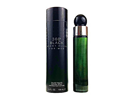 360 Black Eau De Toilette Spray For Men By Perry Ellis oz
