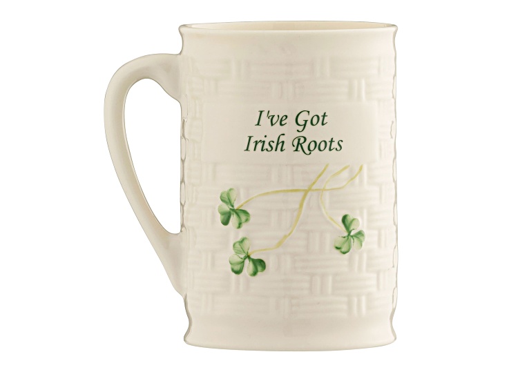 Belleek Irish Roots Mug