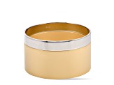 Calvin Klein Satisfaction Gold Tone Stainless Steel Bangle Bracelet