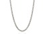 Invicta Jewelry Men's Stainless Steel Curb Chain Necklace (6mm) - 24"