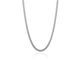 Invicta Jewelry Men's Stainless Steel Curb Chain Necklace (6mm) - 24"