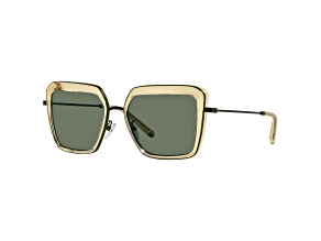 Tory Burch Women's Fashion 53mm Transparent Yellow Sunglasses | TY6099-33676H-53