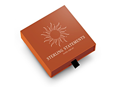 Sterling Statements 14K Yellow Gold Over Sterling Silver Cubic Zirconia Half Pave Knot Ring