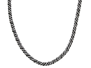 Sterling Silver Unisex Designer Chain
