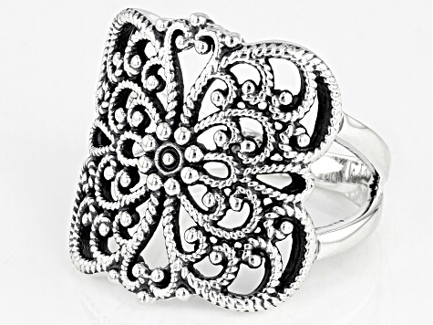 Sterling Silver Filigree Ring