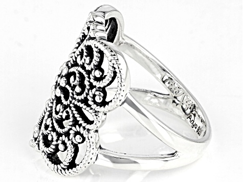 Sterling Silver Filigree Ring