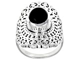 Black Onyx Sterling Silver Ring