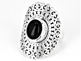 Black Onyx Sterling Silver Ring