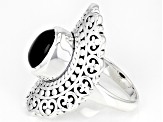 Black Onyx Sterling Silver Ring