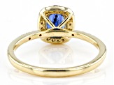 Blue Kyanite 10k Yellow Gold Ring 1.02ctw