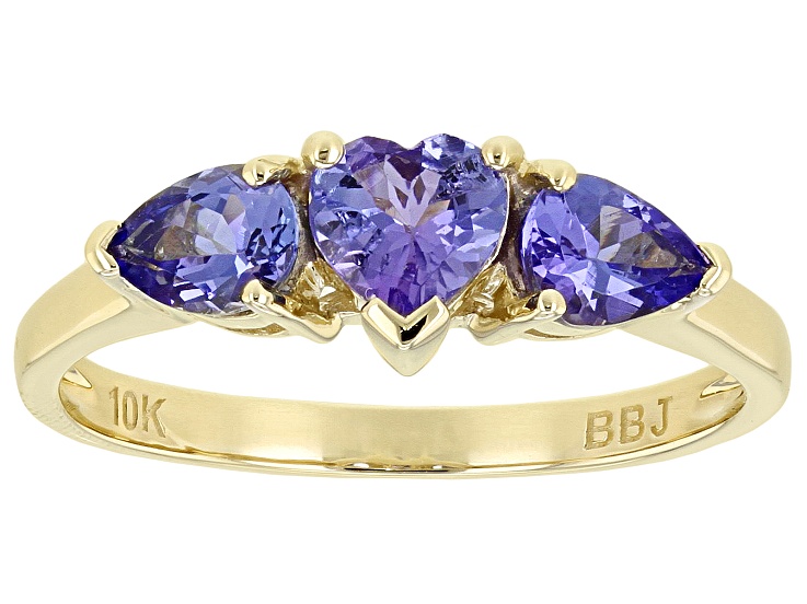 ❤️ Tanzanite cocktail ring blue online violet color