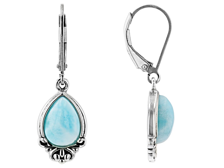 Jtv larimar outlet earrings