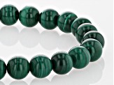 Green Malachite Beaded Stretch Bracelet