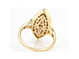 Yellow Citrine 18K Yellow Gold Over Sterling Silver Ring 0.90ctw