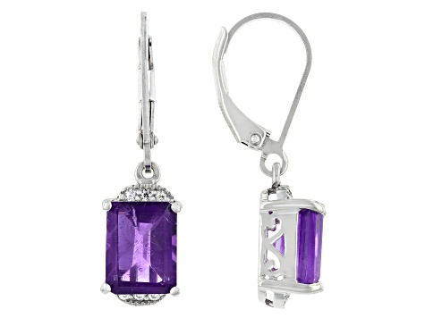 jtv amethyst earrings