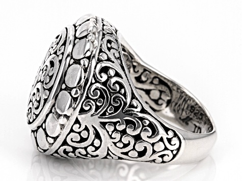 Sterling Silver Filigree Ring - BAL002 | JTV.com