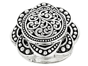 Picture of Sterling Silver Filigree Beaded Ring